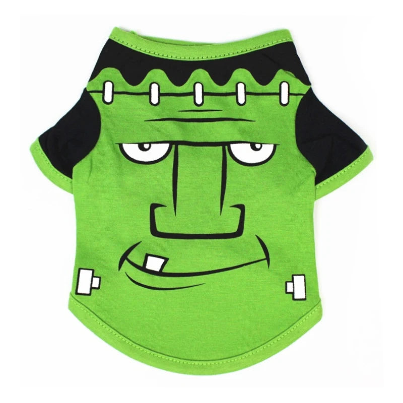 Halloween Dog Clothes Funny Pet Costumes For Small Dogs Shirt Grimace Pumpkin Cat Hoodies For kitty Puppy Party Dress Up Outfit