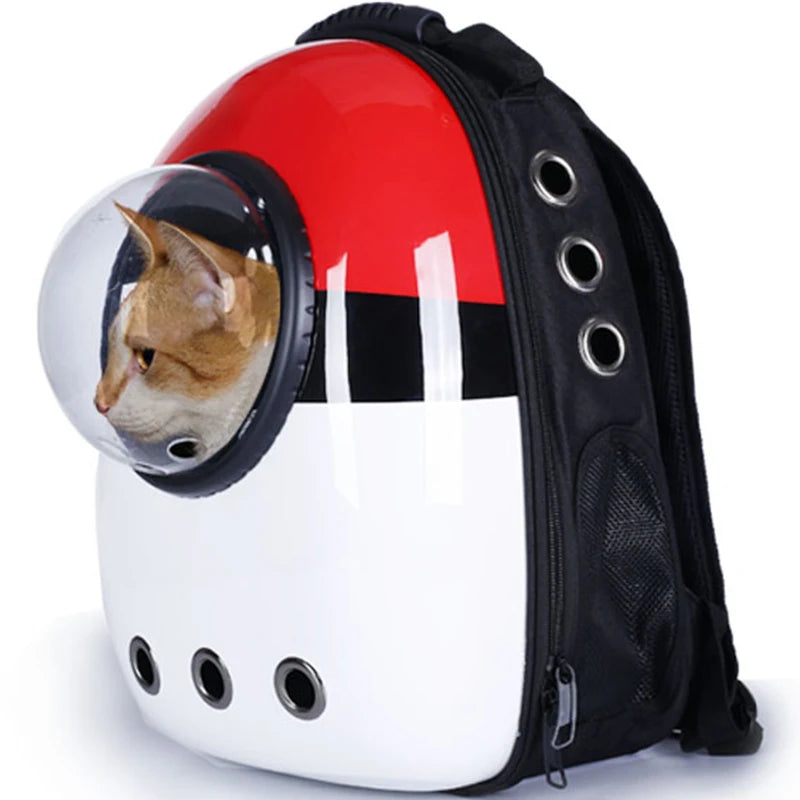 Breathable Space Capsule Astronaut Bubble Travel Bag, Transport Carrying Cute Small Dog Cat Carrier Pet Backpack, High Quality