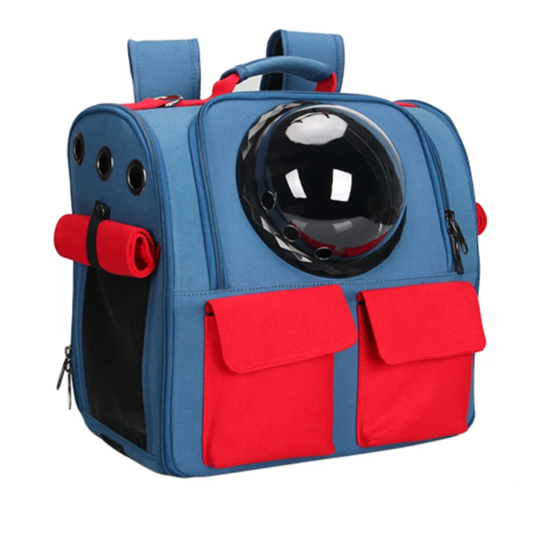 High Quality Foldable Astronaut Transport Travel Carrying Capsule Tote Shoulder Handbag Cat Dog Backpack Pet Carrier Bag