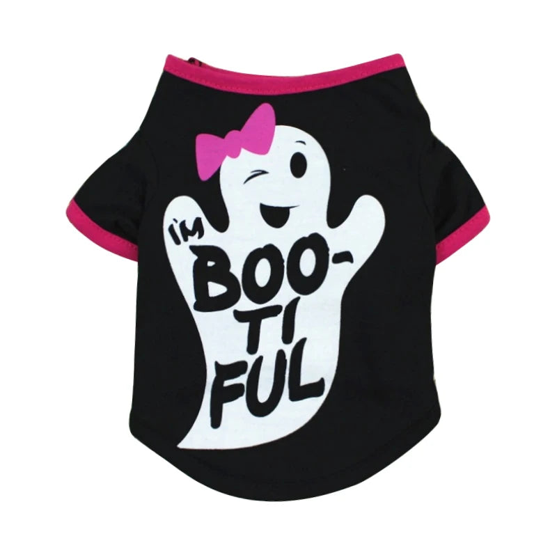 Halloween Dog Clothes Funny Pet Costumes For Small Dogs Shirt Grimace Pumpkin Cat Hoodies For kitty Puppy Party Dress Up Outfit