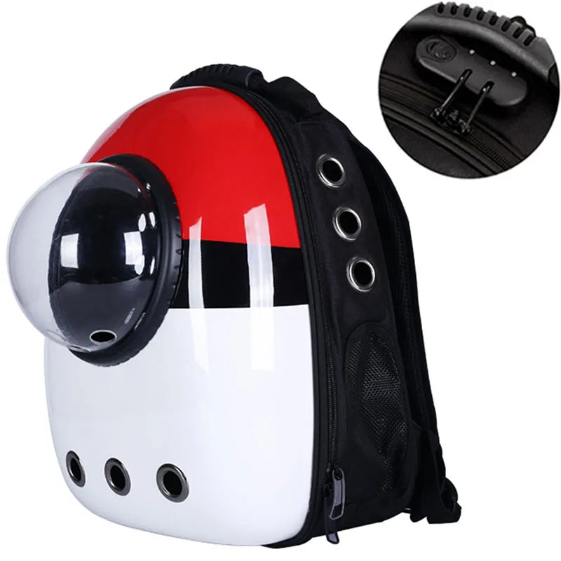 Breathable Space Capsule Astronaut Bubble Travel Bag, Transport Carrying Cute Small Dog Cat Carrier Pet Backpack, High Quality