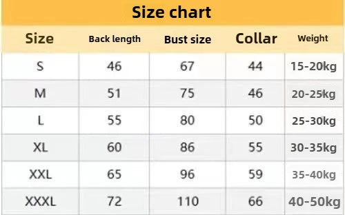 Big Dog Clothes Autumn and Winter Pet Padded Sweatshirt