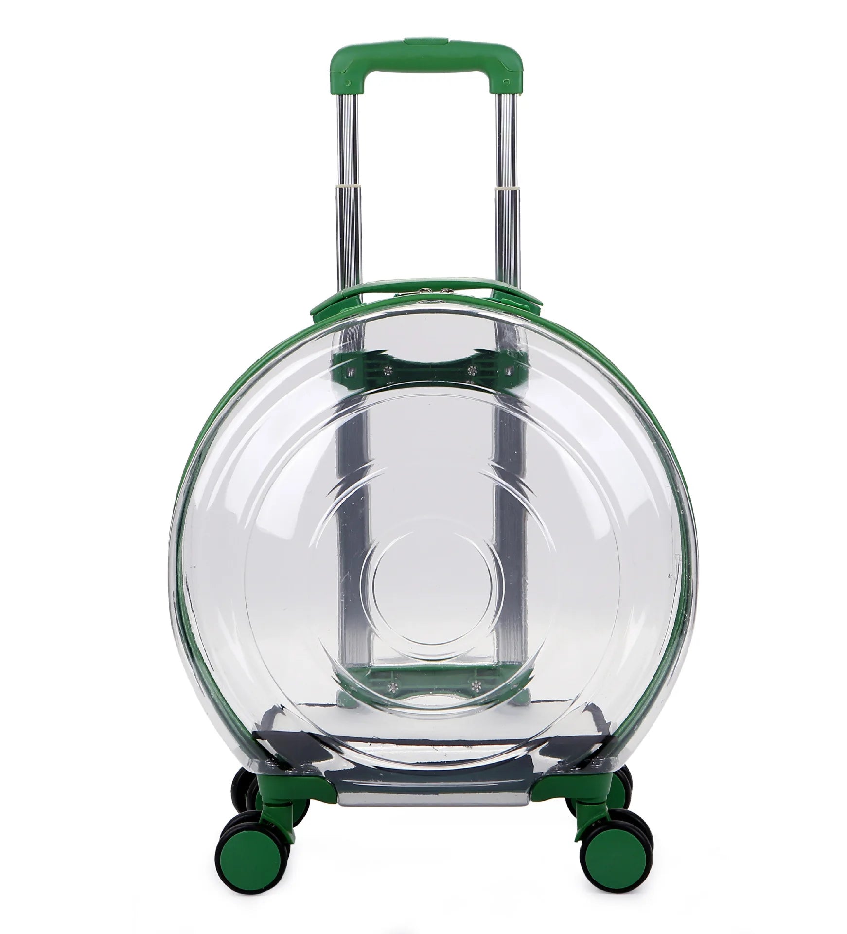 Transparent Pet Suitcase Large Capacity Dog Travel Suitcase Outdoor Portable Bubble Box Pet Aviation Box Small Cat Bag