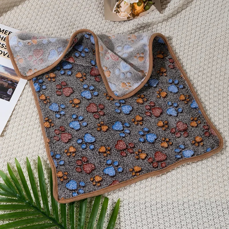 Winter Pet Sleeping Blanket Soft Fluffy Dog Blanket Warm Breathable Cat Cover Blanket Comfortable Sleeping Sheet Mat Pet Items