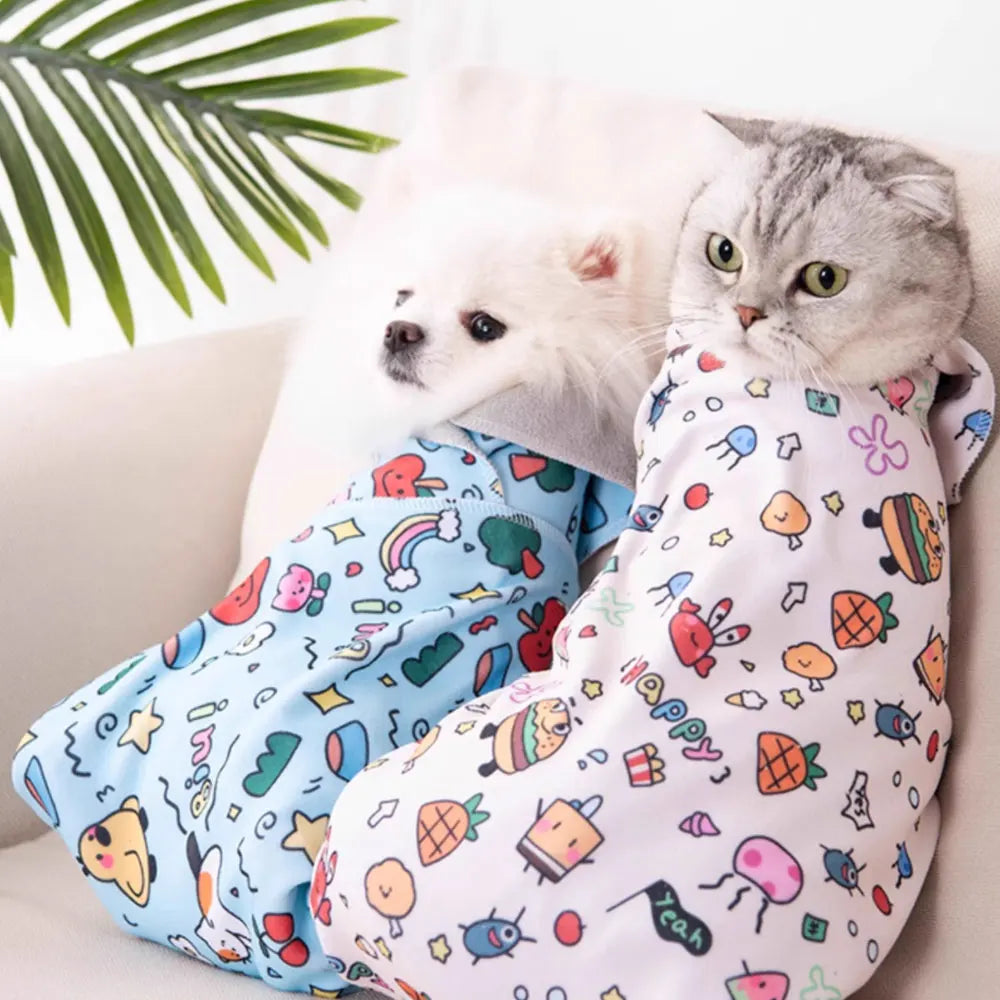 Baibu Tie Cat Fixed Magic Cloth Pet Wrapping Cat Cloth Nail Cutting Injection Anti scratch and Anti bite