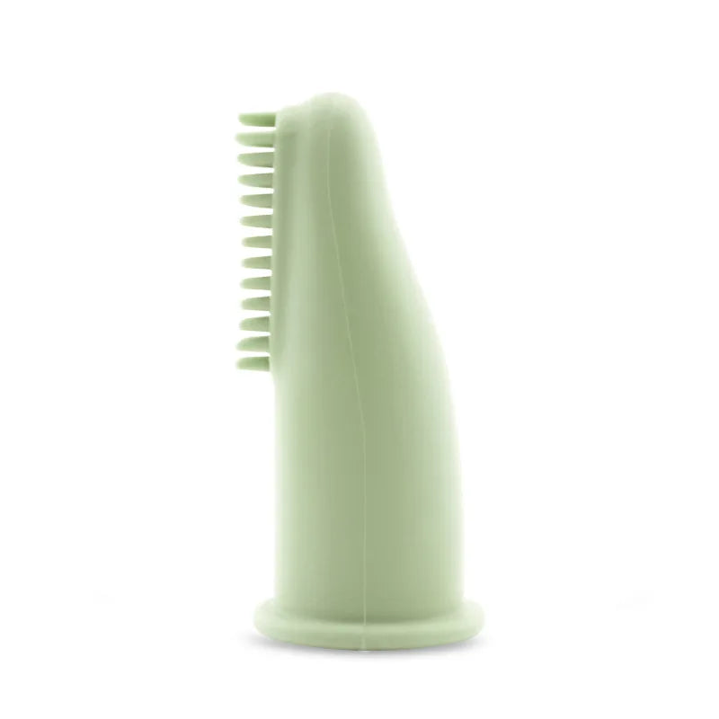 Ultra Soft Silicone Toothbrush Cover Dog Cat Dental Care Cleaning Finger Toothbrush Clean Tool Dog Toothbrush Accessories