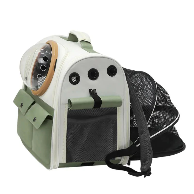 High Quality Foldable Astronaut Transport Travel Carrying Capsule Tote Shoulder Handbag Cat Dog Backpack Pet Carrier Bag