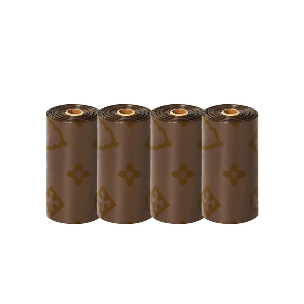 New Biodegradable Thick Dog Poop Bags Scented Outdoor Cleaning Leakproof Dog Poop Bags Clean Pets Supplies for Dog Garbage Bag