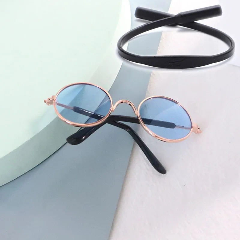 Pet Accessories Cat Glasses Non-slip Kitten Glasses Small Dog Sunglasses Puppy Kitty Cat Sunglasses Cosplay Costume Photos Props