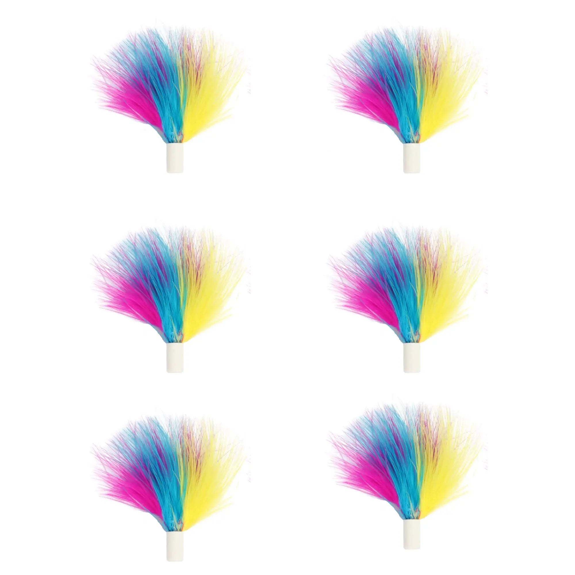 INKZOO 4-in-1 Interactive Cat Toys for Indoor Cats, Automatic 6 Holes Mice Whack-A-Mole, Fluttering Butterfly, Track Balls, USB