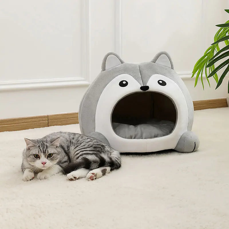 Very Soft Cat Bed Pet Basket Cat House Sofa Small Dog