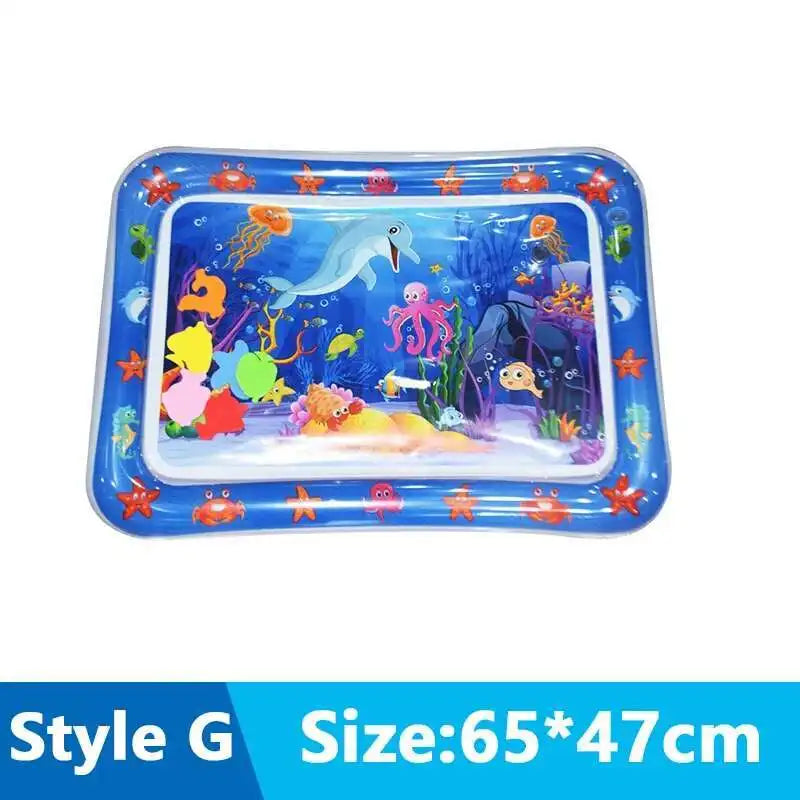 Cats Sensory Water Play Mat With Fish Thickened Inflatable Water Bed Dog Pet Play Sensory Toy Water For Pet Play Interactive Fun