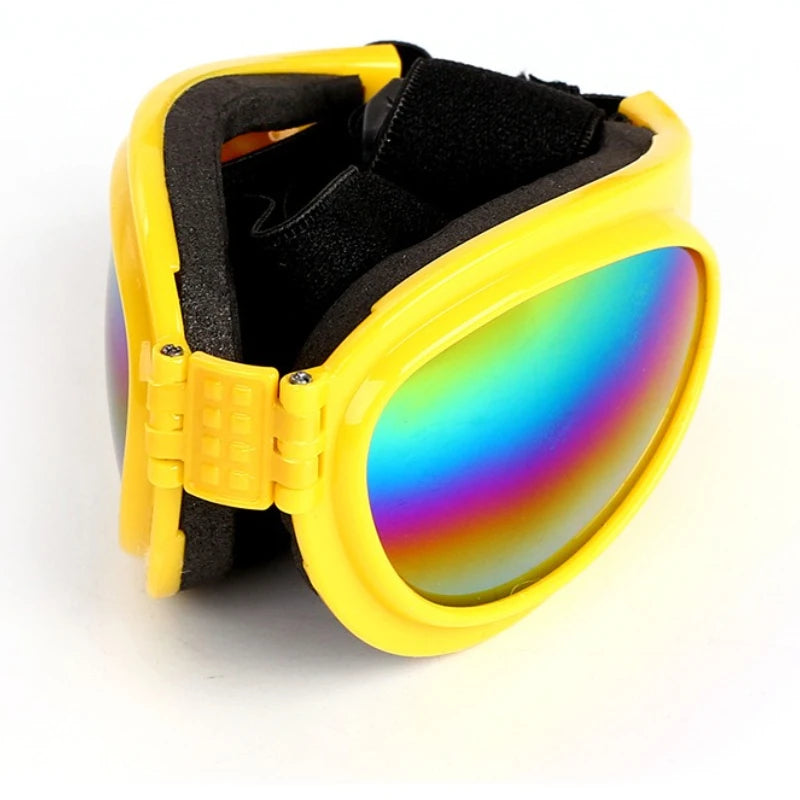 Foldable Dogs Sunglasses Prevent UV Pet Glasses Fashionable Adjustable Goggles for Cats Dogs Photo Prop Pet Accessories