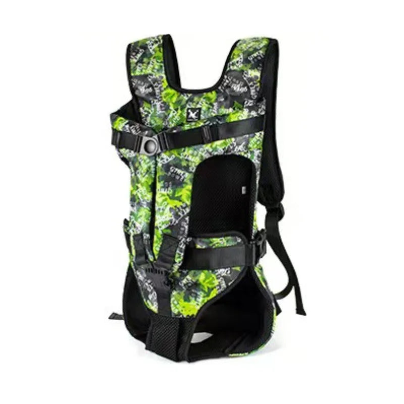 Pet Front Dog Carrier Backpacks, Adjustable Hands Free Dog Backpack Carrier For Medium Small Dogs