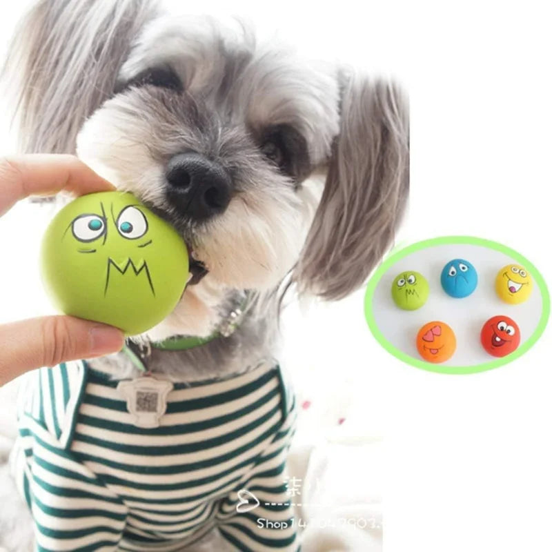 Guaranteed to bring joy and have their tails wagging happily, these high-quality, lively, and engaging squeaky balls for pets ar