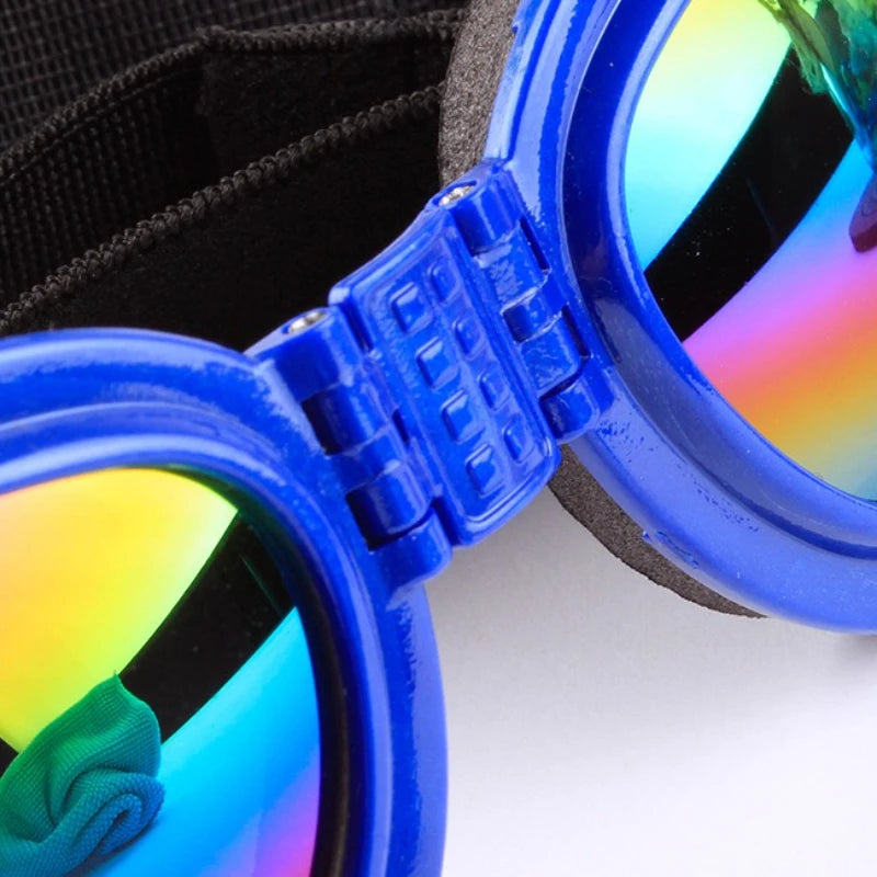 Foldable Dogs Sunglasses Prevent UV Pet Glasses Fashionable Adjustable Goggles for Cats Dogs Photo Prop Pet Accessories