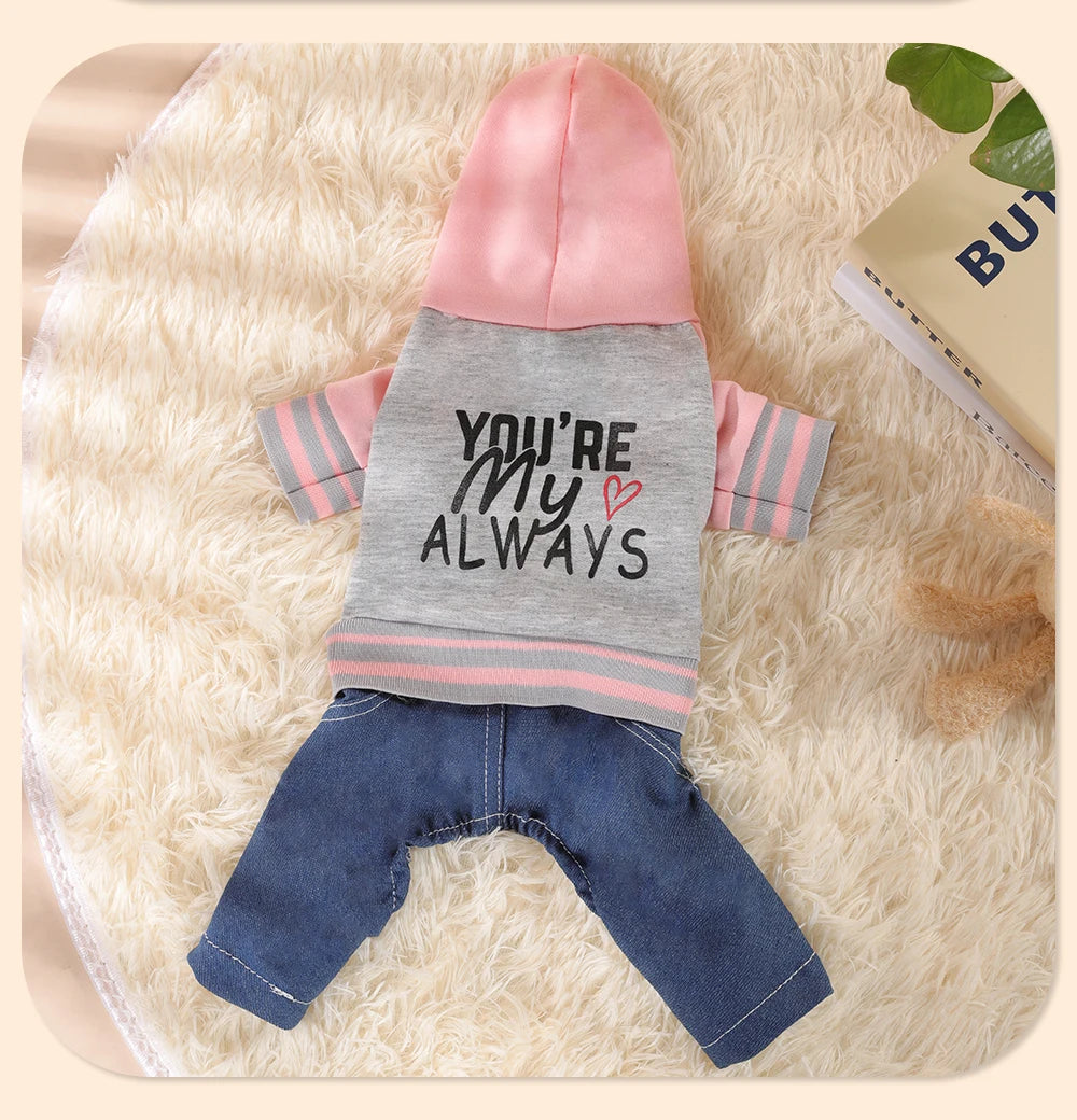 B8622 Dog Baseball Uniform Small and Medium Dog Clothes Spring and Autumn Puppy Four-Legged Clothes Schnauzer Bichon Frize