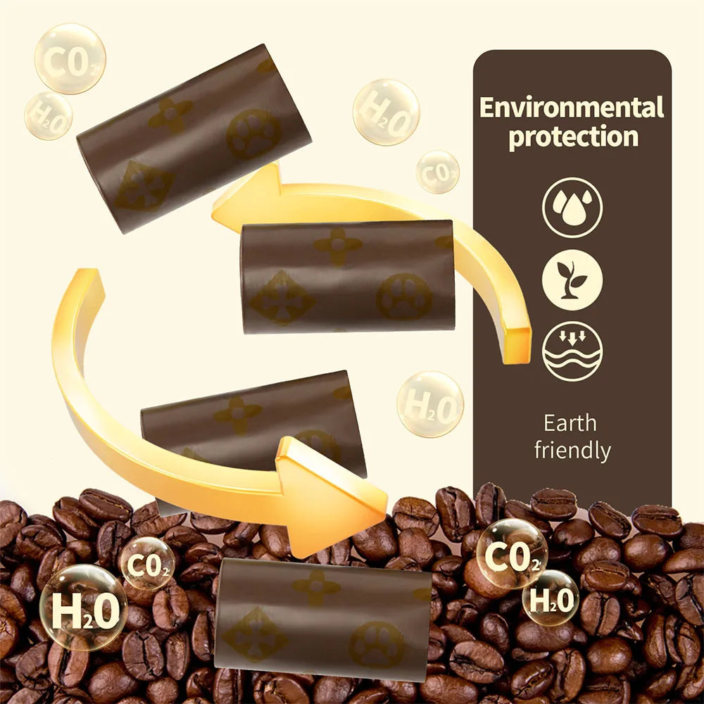 New Biodegradable Thick Dog Poop Bags Scented Outdoor Cleaning Leakproof Dog Poop Bags Clean Pets Supplies for Dog Garbage Bag