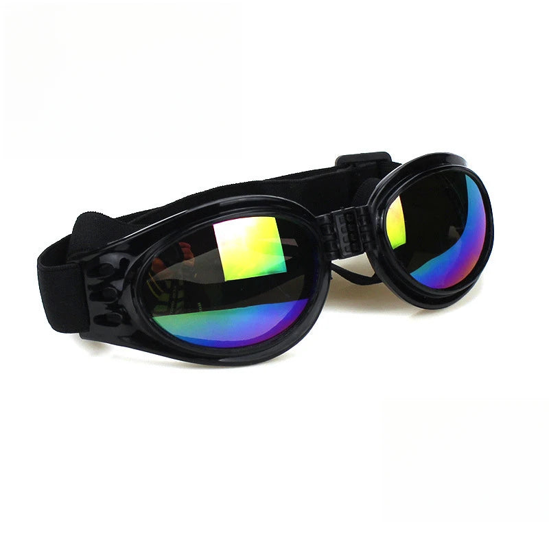 Foldable Dogs Sunglasses Prevent UV Pet Glasses Fashionable Adjustable Goggles for Cats Dogs Photo Prop Pet Accessories