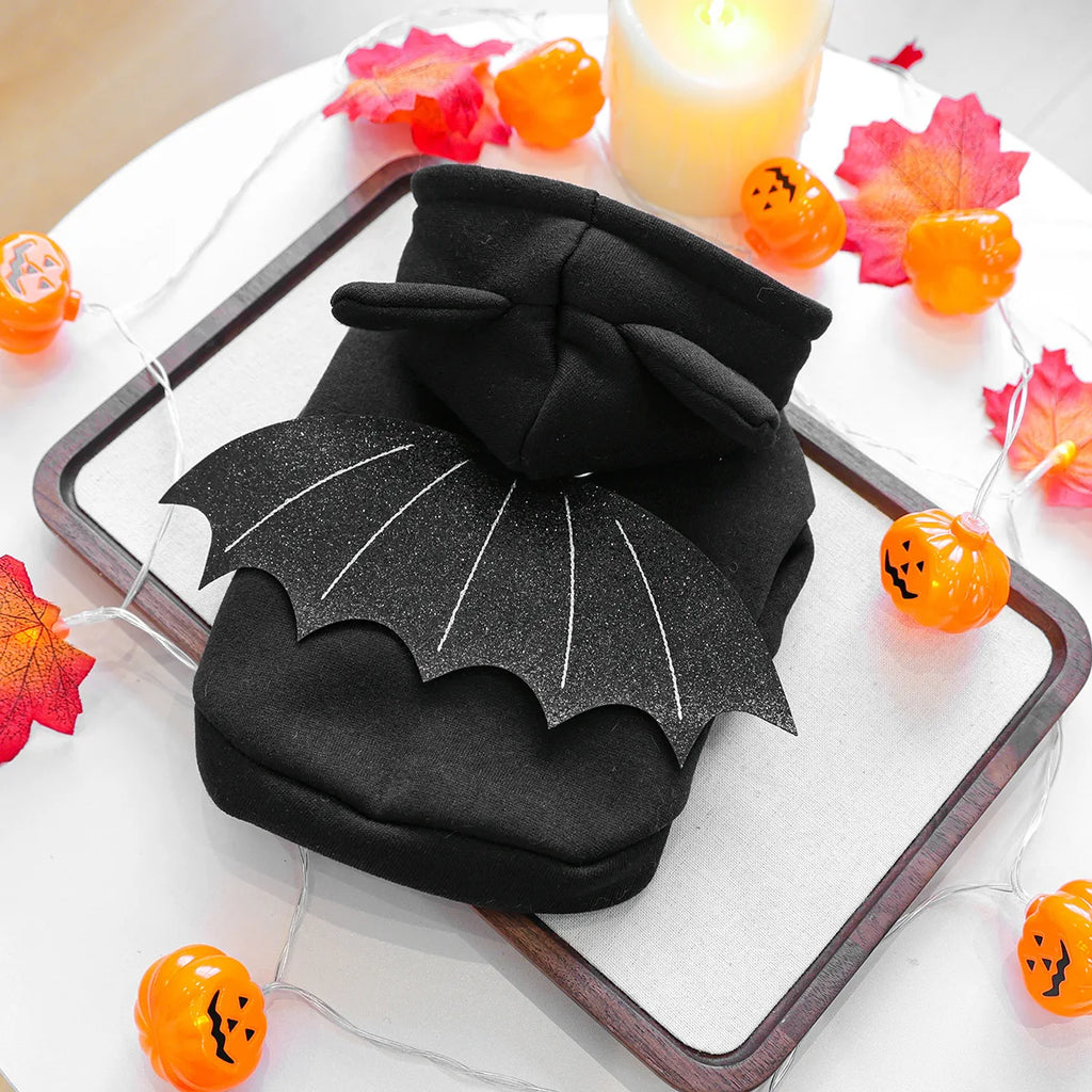 Halloween pet dog clothes casual fashion costumes costumes bat sweatshirts