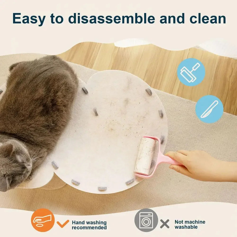 Large Cat Tunnel Bed for 2 Cats Breathable for Indoor Cats Hideout Universal with 2 Holes Pet Cat House Hideaway Cave Cat Nest