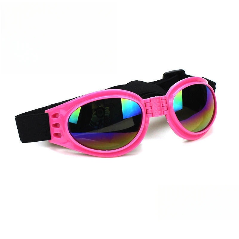 Foldable Dogs Sunglasses Prevent UV Pet Glasses Fashionable Adjustable Goggles for Cats Dogs Photo Prop Pet Accessories