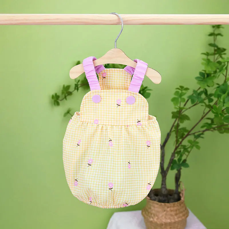 Pet Suspenders Puppy Dress for Girl Dog Clothes Summer Striped Skirt Dog Dresses Chihuahua Luxury Costume Bihcon Yorkie Vest