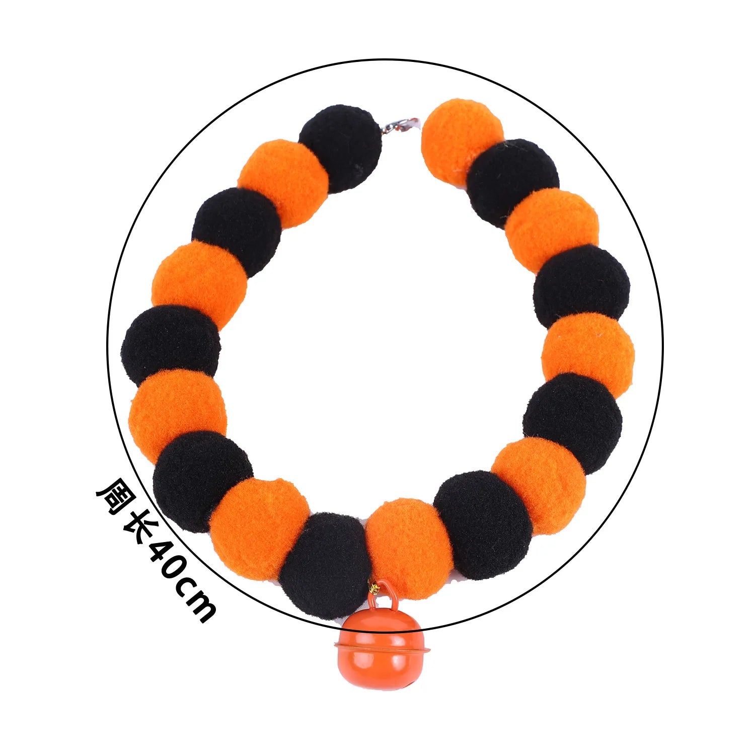 Pet Halloween Decoration Set, Pet Halloween Collar, Dog Halloween Hat, Bib