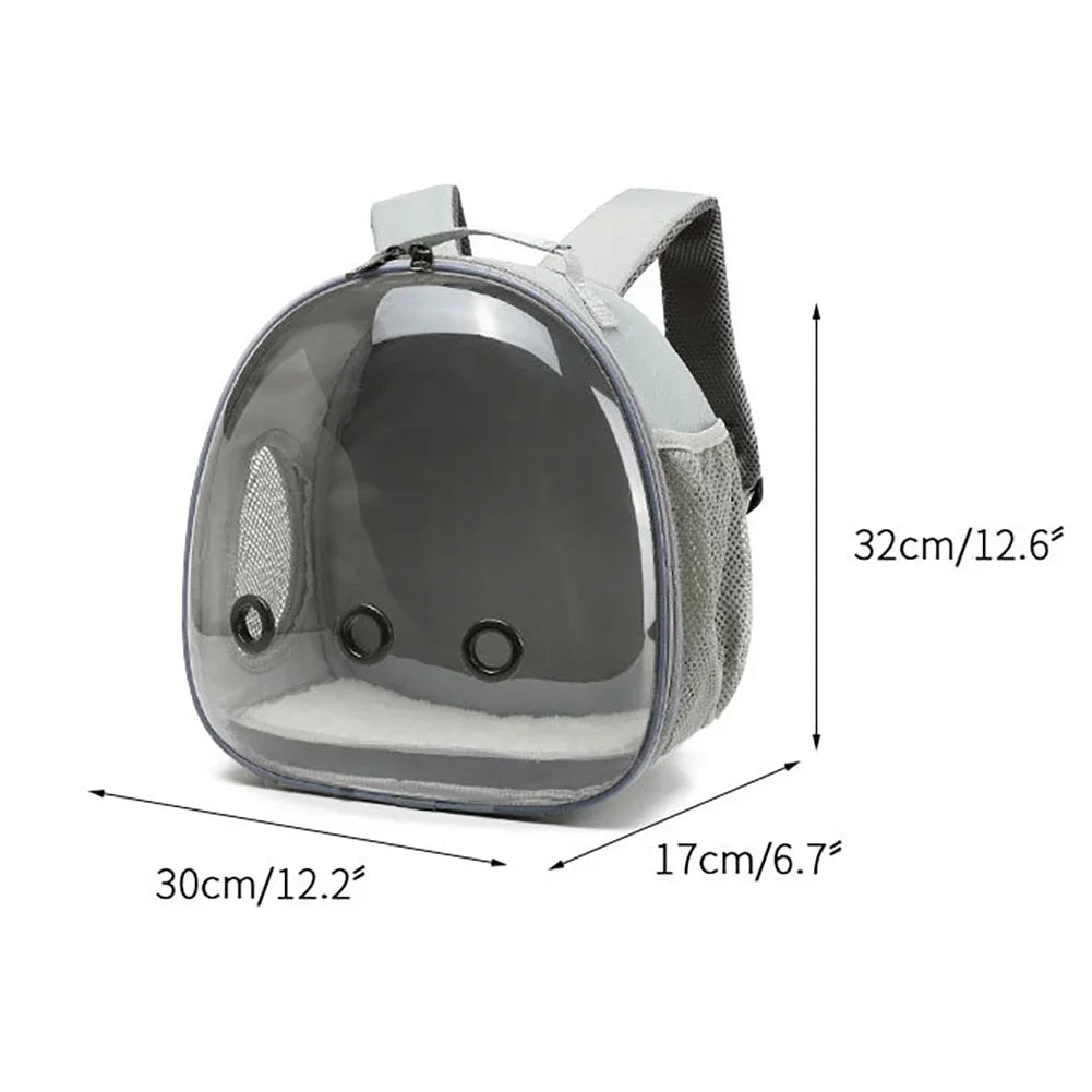 Portable Travel Small Animal Carrier Backpack Breathable Pet Bag For Guinea Pig Bird Rabbit Hedgehog Hamsters Chinchilla