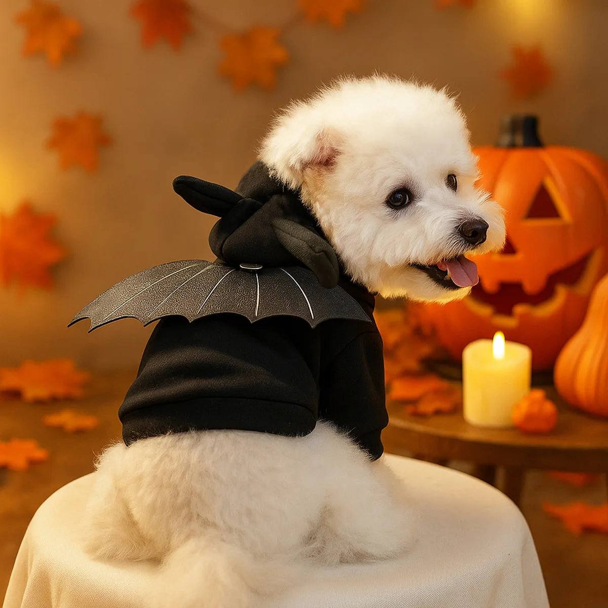 Halloween pet dog clothes casual fashion costumes costumes bat sweatshirts