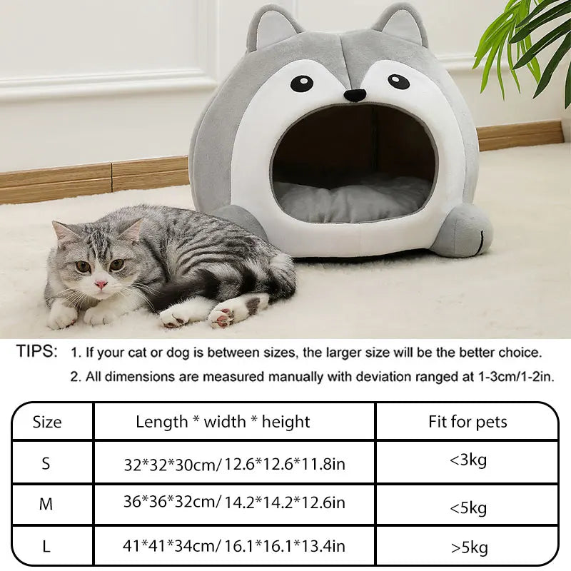 Very Soft Cat Bed Pet Basket Cat House Sofa Small Dog