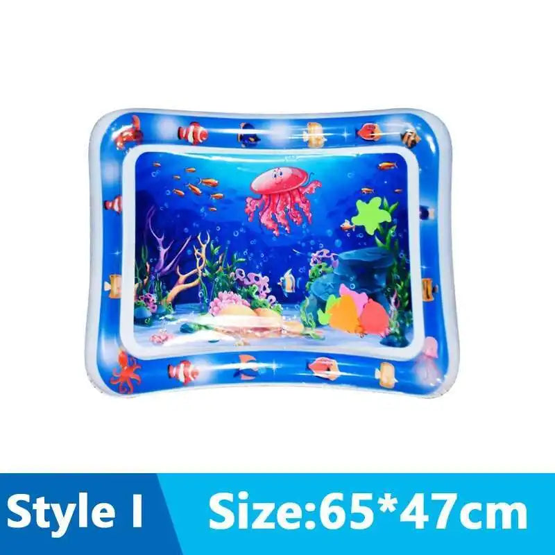 Cats Sensory Water Play Mat With Fish Thickened Inflatable Water Bed Dog Pet Play Sensory Toy Water For Pet Play Interactive Fun