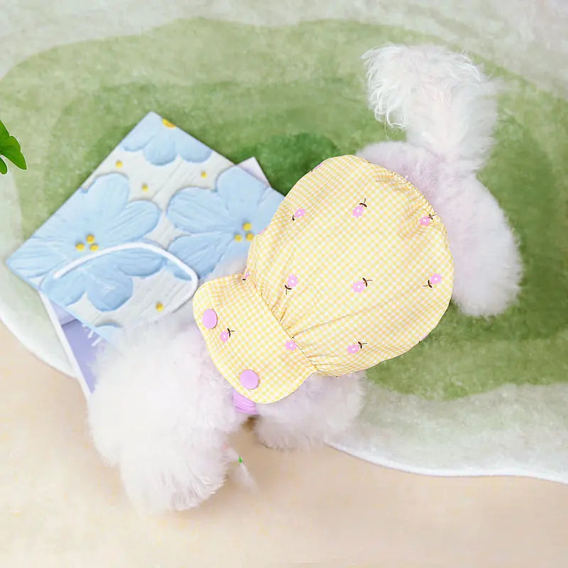 Pet Suspenders Puppy Dress for Girl Dog Clothes Summer Striped Skirt Dog Dresses Chihuahua Luxury Costume Bihcon Yorkie Vest