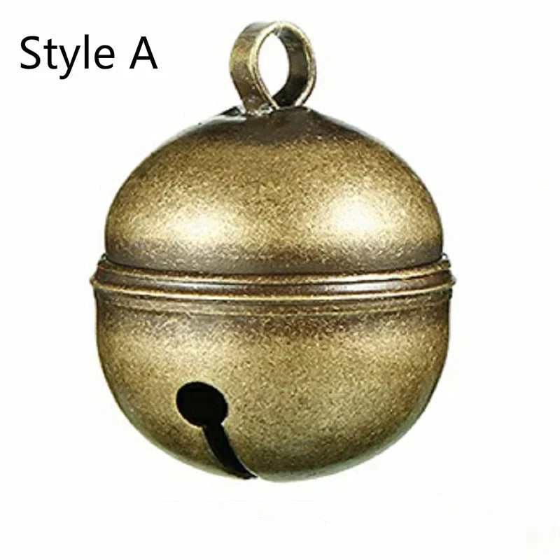 Cat Dog Collar Bells Brass Bells For Collar Dog Charm Bells Pet Pendant with Key Rings For Collars Necklace Pet Accessories
