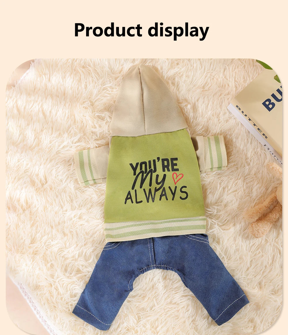 B8622 Dog Baseball Uniform Small and Medium Dog Clothes Spring and Autumn Puppy Four-Legged Clothes Schnauzer Bichon Frize