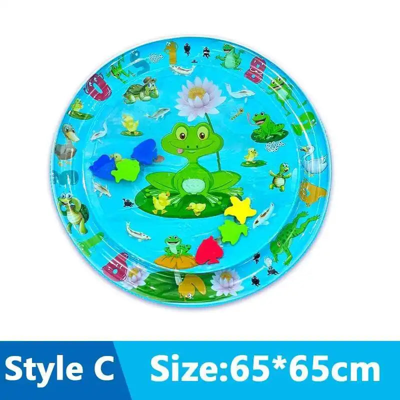 Cats Sensory Water Play Mat With Fish Thickened Inflatable Water Bed Dog Pet Play Sensory Toy Water For Pet Play Interactive Fun