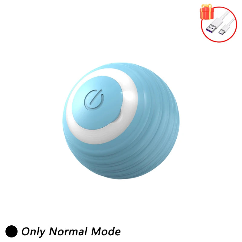 Interactive Toy for Cats Toy Automatic Rolling Ball Cat Accessories Rolling Ball Magic Ball Toys for Cat Training Imitate Mouse