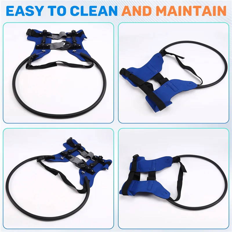 Dog Halo Harness, Protective Halo Dog Collar For Blind Dogs, Confidence Building Harness Guiding Device, Blind Dog-AS97