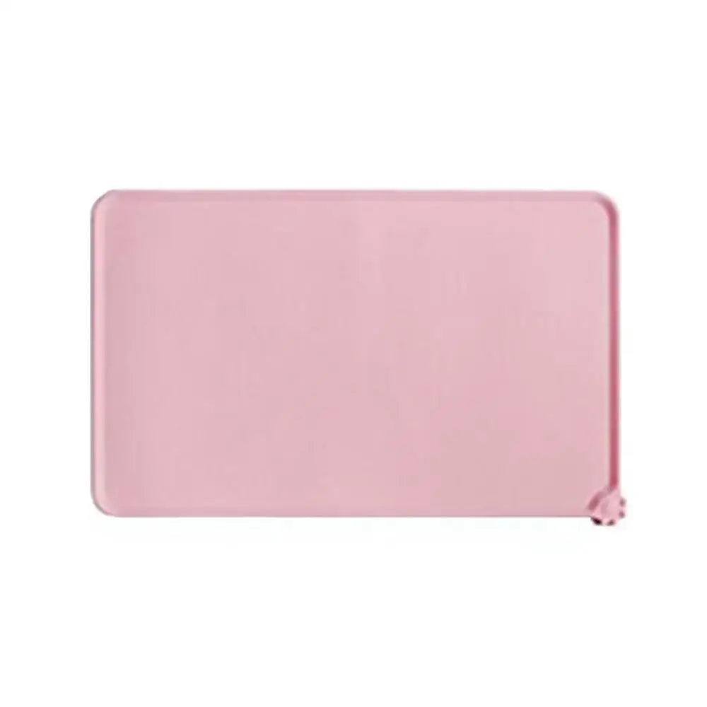 Waterproof Pet Feeding Mat with High Raised Edges,Cat Dog Water Bowl with BPA Free Pet Dogs Cats Food Grade Silicone Food Mats