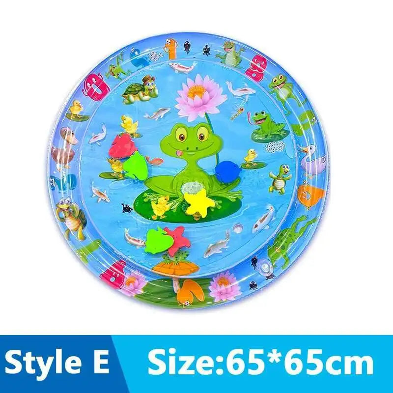 Cats Sensory Water Play Mat With Fish Thickened Inflatable Water Bed Dog Pet Play Sensory Toy Water For Pet Play Interactive Fun