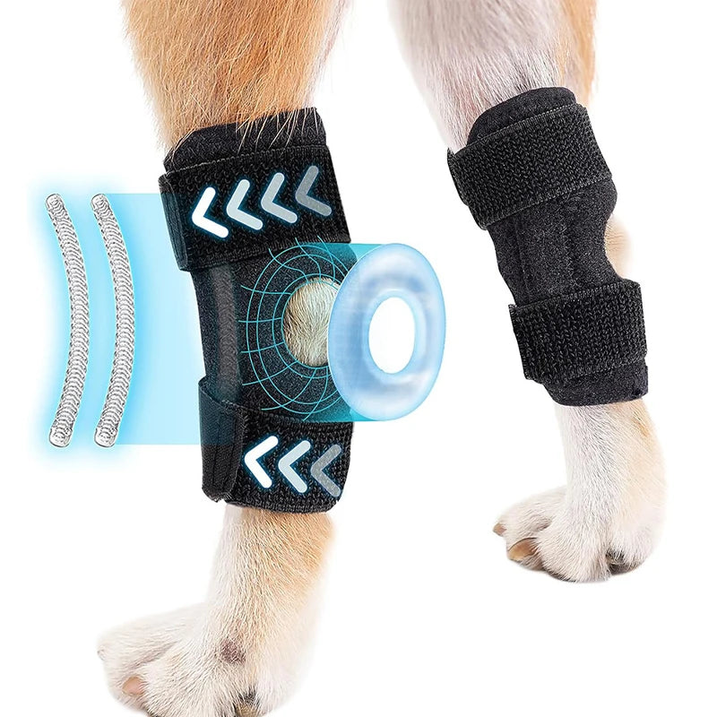 Dog Protector Support Protects Bandage Dog Arthritis Protector Cover Dogs Hock Joint Brace Pet Knee Pads Dogs Injury Recovery
