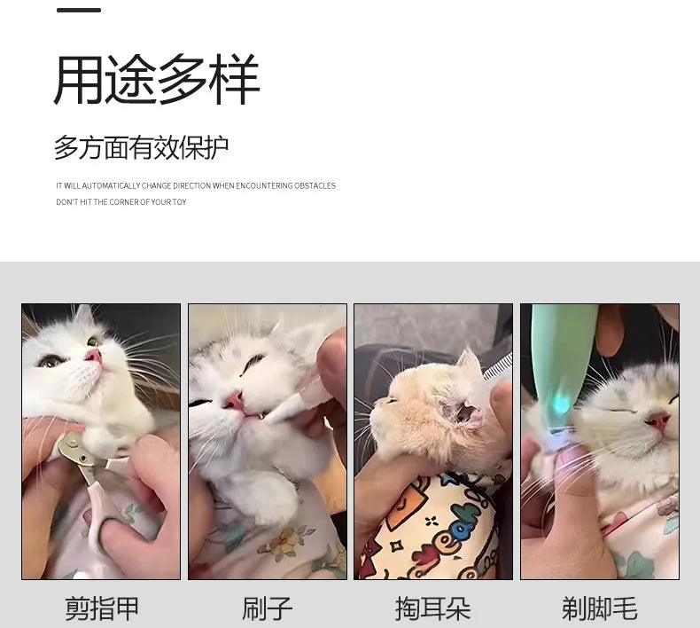 Baibu Tie Cat Fixed Magic Cloth Pet Wrapping Cat Cloth Nail Cutting Injection Anti scratch and Anti bite