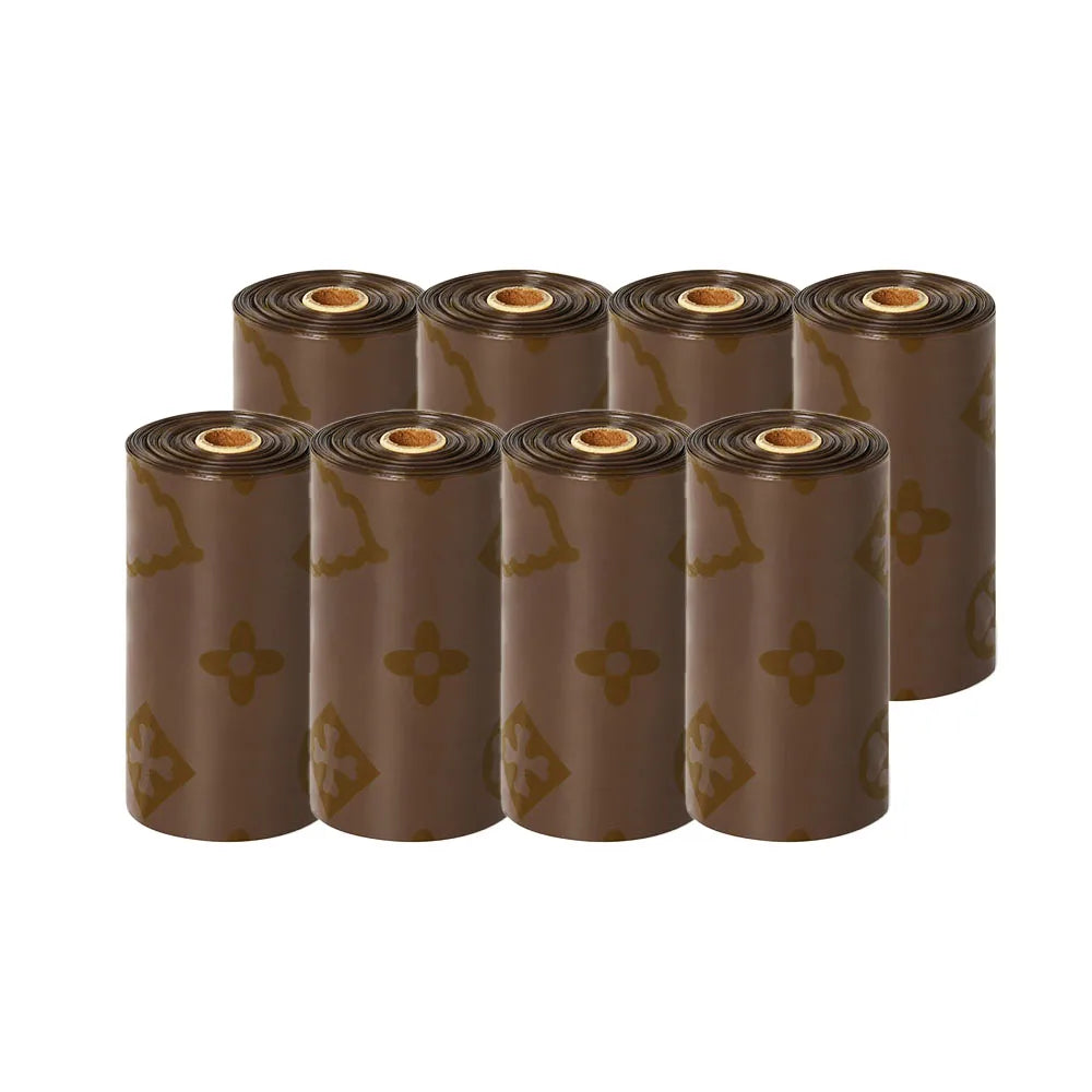 New Biodegradable Thick Dog Poop Bags Scented Outdoor Cleaning Leakproof Dog Poop Bags Clean Pets Supplies for Dog Garbage Bag