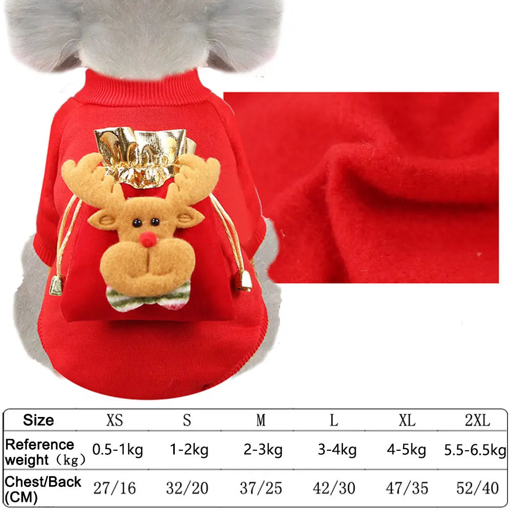 Cartoon Dog Clothes Halloween Costumes Dogs Small, Medium and Big Dog Christmas Pet Clothes Funny Autumn and Winter Clothes