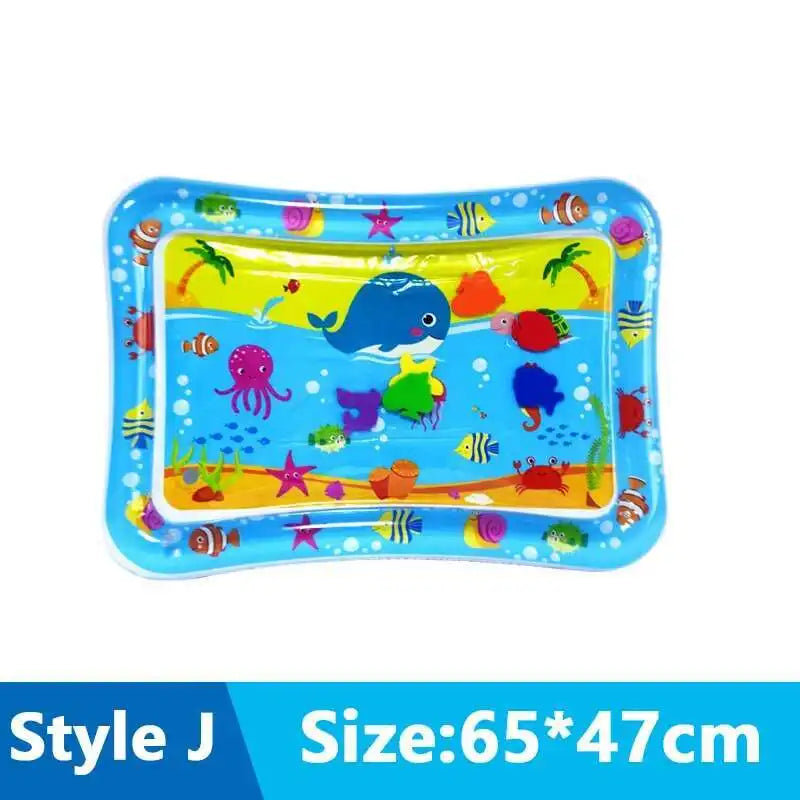 Cats Sensory Water Play Mat With Fish Thickened Inflatable Water Bed Dog Pet Play Sensory Toy Water For Pet Play Interactive Fun