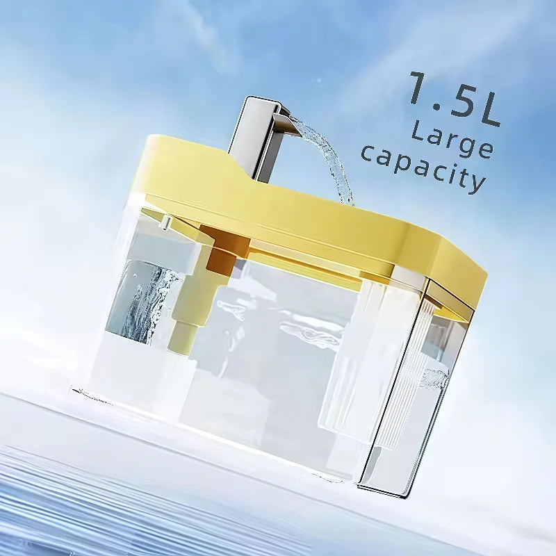2025 New Cat Automatic Water Dispenser Drinking circulating filters flowing water intelligent pet automatic water dispenser