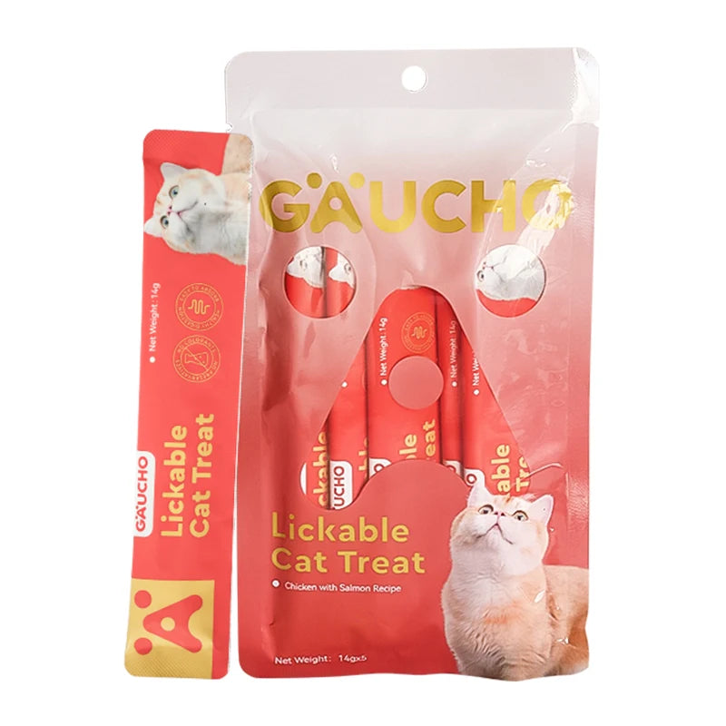 Pet Snacks Cat Food Wet Food Creamy Bar Cat Treats Factory Direct Sales Animal Treats Strips