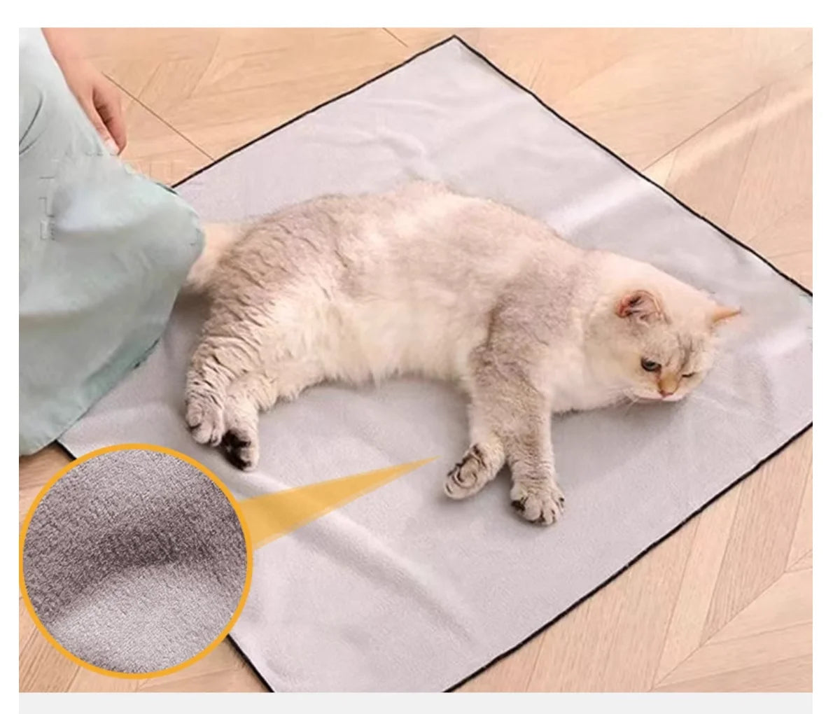 Baibu Tie Cat Fixed Magic Cloth Pet Wrapping Cat Cloth Nail Cutting Injection Anti scratch and Anti bite