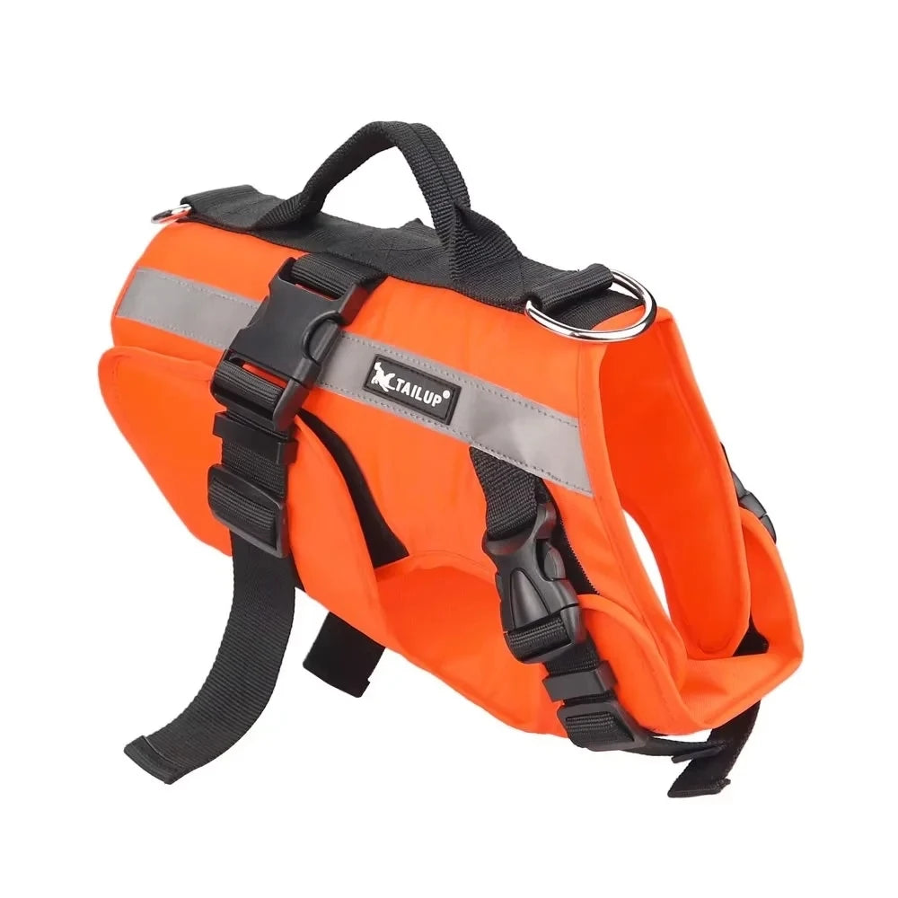 S-XXL Pet Dog Life Jacket Safety Clothes Life Vest Swimming Clothes Swimwear for Dog Husky French Bulldog Dog Clothes Reflective